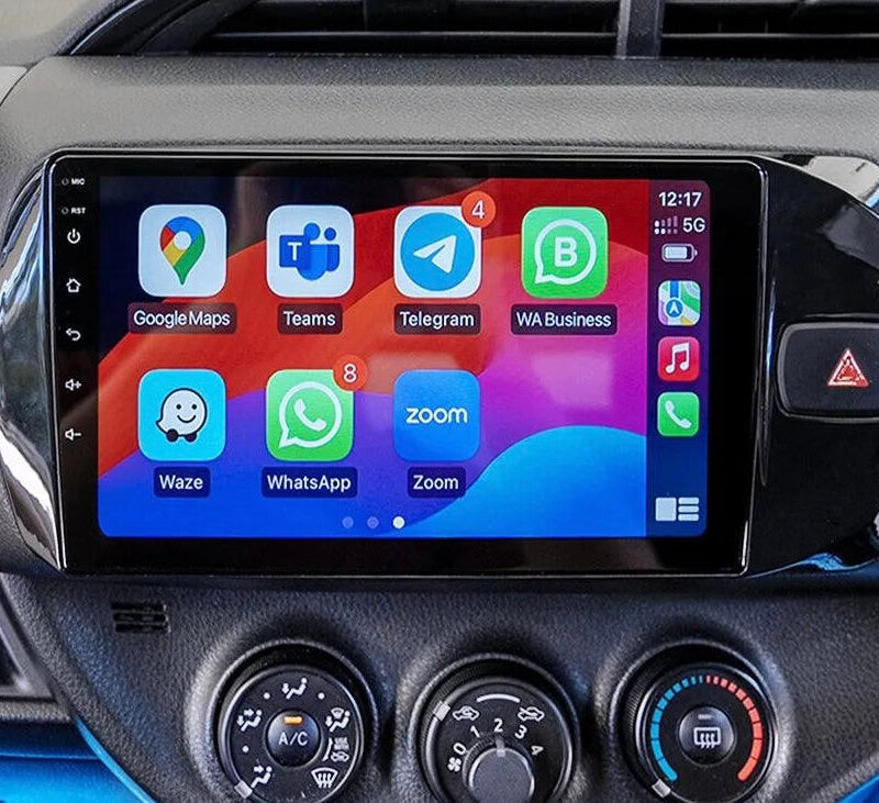 Toyota Vitz 2014-2019 Wireless Apple CarPlay Touchscreen