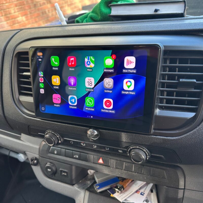Fiat Scudo 2016-2023 Wireless Apple CarPlay Upgrade Kit
