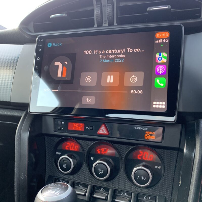 Subaru BRZ 2012-2021 Wireless Apple CarPlay Upgrade Kit