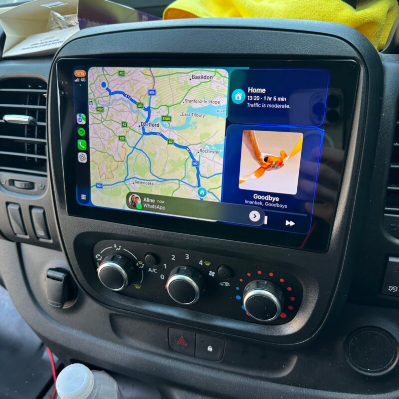 Vauxhall Vivaro 2014-2019 Wireless Apple CarPlay Upgrade Kit