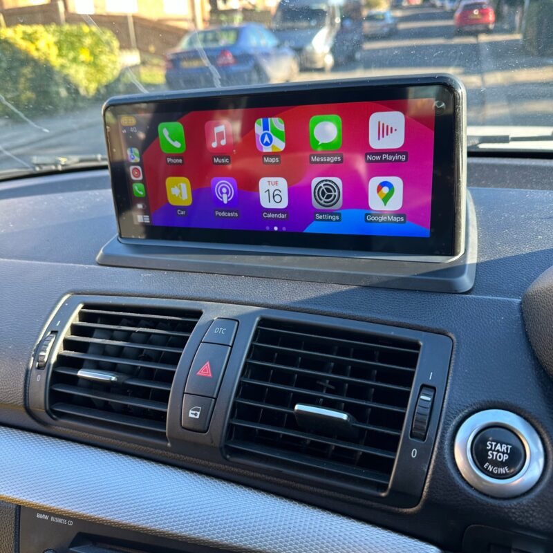 BMW 1 SERIES 2006-2011 E81/E82/E87/E88 Wireless Apple CarPlay Touchscreen Upgrade Kit