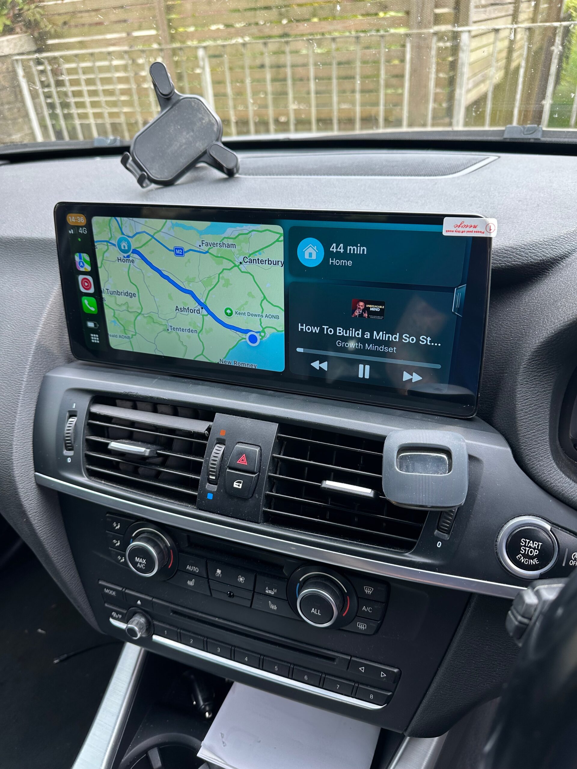 12.3 inch Android car screen display for BMW X3