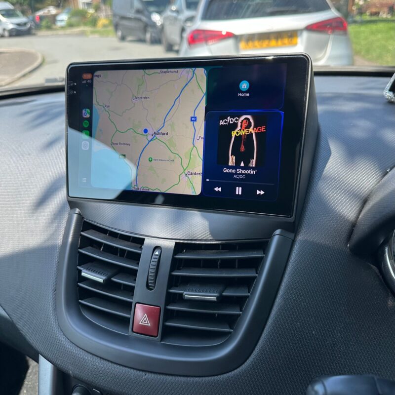 Peugeot 207 2006-2014 Wireless Apple CarPlay Upgrade Kit