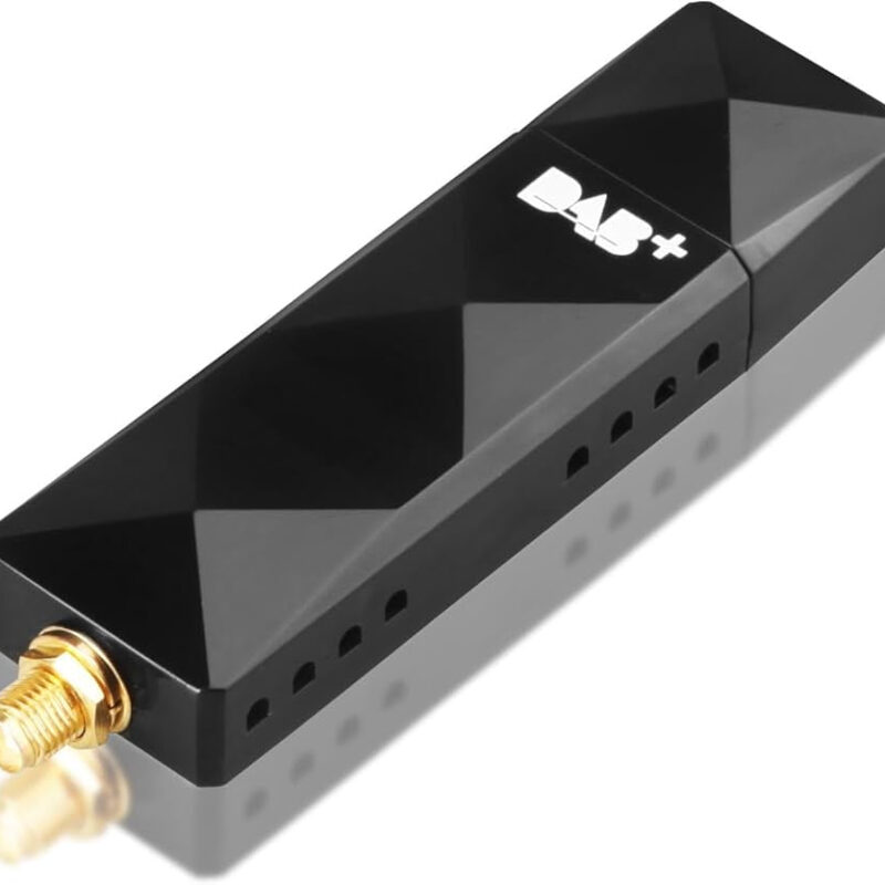 DAB+ DIGITAL RADIO RECEIVER - CLEAR SOUND, PLUG+PLAY